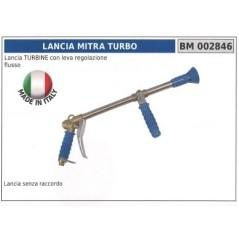 Lance de pulvérisation turbo à onglet simple avec levier de réglage du débit | NewgardenParts.com