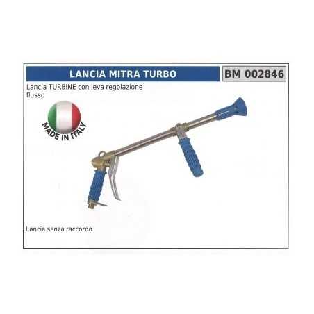 Simple miter turbo spraying lance with flow adjustment lever | NewgardenParts.com