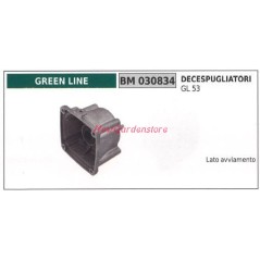 Start side Crankshaft GREEN LINE brushcutter GL 53 engine 030834 | NewgardenParts.com