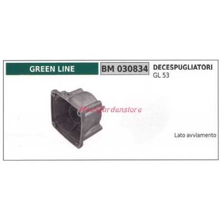 Start side Crankshaft GREEN LINE brushcutter GL 53 engine 030834 | NewgardenParts.com