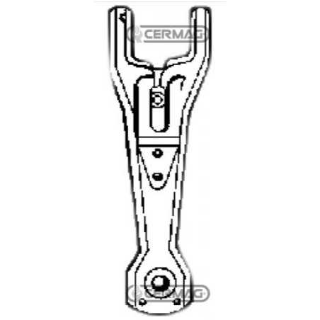 Fork lever for agricultural tractor CARON mini special series 15066 | NewgardenParts.com