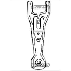 Levier de fourche pour tondeuse BARBIERI 15060 tracteur de pelouse