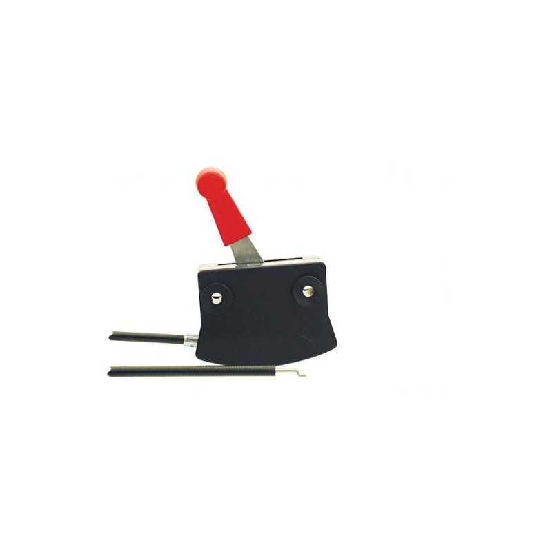 Red accelerator lever traction length 0.95 m