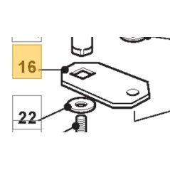 Leva comando sterzo ORIGINALE STIGA trattorino tagliaerba bt102b 325318281/0 | NewgardenParts.com