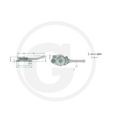Palanca de ajuste para cable de mando MAGURA UNIVERSAL 27270416 | NewgardenParts.com