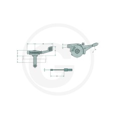 Palanca de ajuste para cable de mando MAGURA UNIVERSAL 27270420 | NewgardenParts.com
