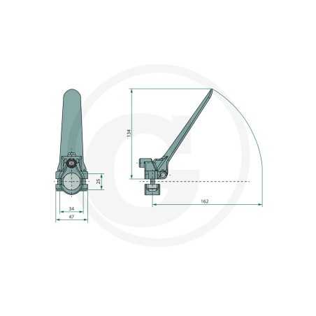 Levier de réglage pour câble de commande MAGURA UNIVERSAL 27270604 | NewgardenParts.com