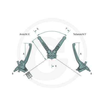 Levier de réglage pour câble de commande MAGURA UNIVERSAL 27270613 | NewgardenParts.com