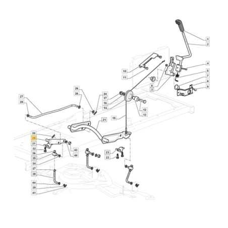ORIGINAL STIGA Rasentraktor Mähwerk Frontschwenkhebel 382318293/1 | NewgardenParts.com