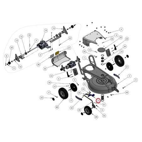 ORIGINAL GRIN lawnmower mower height adjustment lever spm53prob&s ASM-0061 | NewgardenParts.com