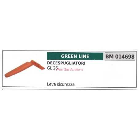 GREENLINE brushcutter GL 26 014698 Accelerator safety lever | NewgardenParts.com