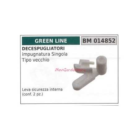 Levier de sécurité interne de la débroussailleuse GREENLINE 014852 | NewgardenParts.com