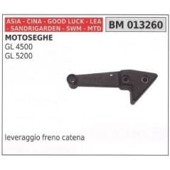 ASIA chain brake lever for GL 4500 5200 chainsaw 013260 | NewgardenParts.com