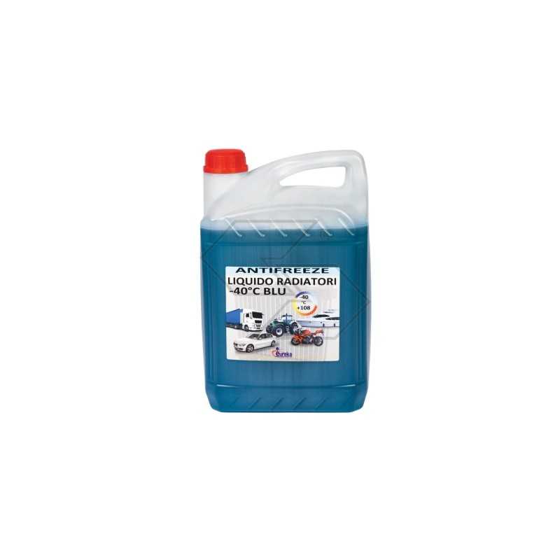 EUREKA radiator antifreeze 5 litres minimum temperature -40° R331175 EUREKA radiator antifreeze 5 litres minimum temperature -40° R331175