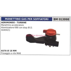 AGRIMONDO hand throttle K90 atomiser 013998