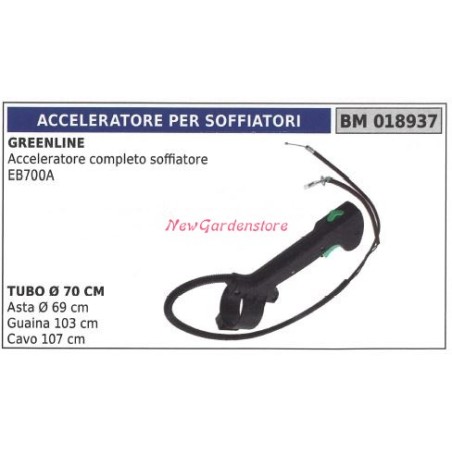 Acelerador manettino GREENLINE soplador EB700A 018937