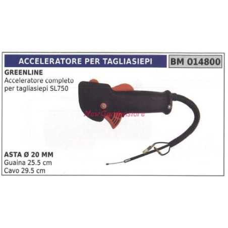 Quadrant d'accélération GREENLINE SL750 taille-haie 014800 | NewgardenParts.com