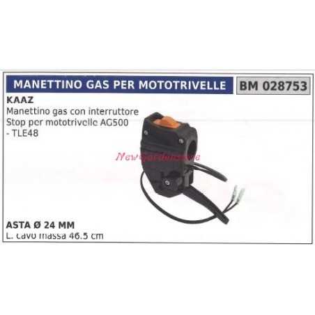 Poignée d'accélérateur KAAZ débroussailleuse AG500 TLE48 028753 | NewgardenParts.com