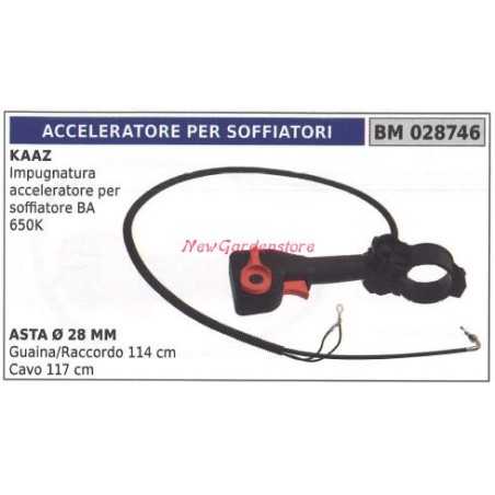 Gaspedal-Handschalter KAAZ Gebläse BA650K 028746 | NewgardenParts.com