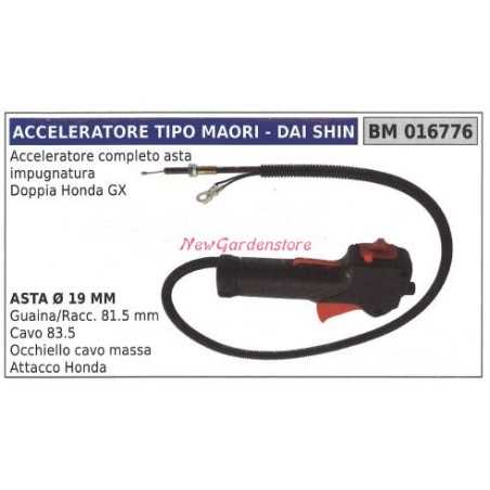 MAORI poignée accélérateur débroussailleuse honda GX 016776 | NewgardenParts.com