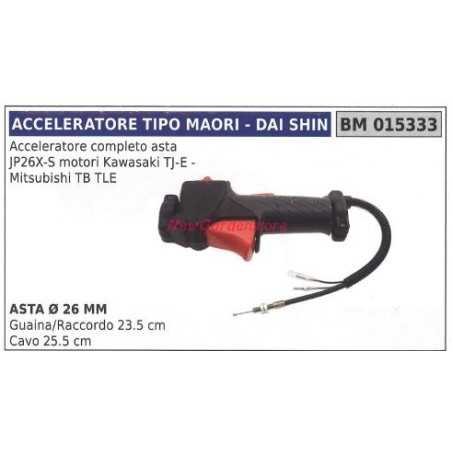Poignée d'accélérateur MAORI débroussailleuse JP26X-S 015333 | NewgardenParts.com