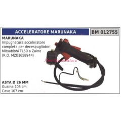 Acelerador MARUNAKA desbrozadora mitsubishi 012755