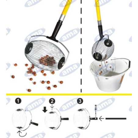 Manico ultraleggero per raccoglitore ROTORACC 150 cm - 95951