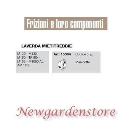 Sleeve 15364 LAVERDA MIETITREBBIE M120 M132 M150 TA150 M1000 AL AM1200 | NewgardenParts.com