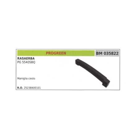 PROGREEN Lawnmower basket handle PG 5540SBQ 25238400101 | NewgardenParts.com