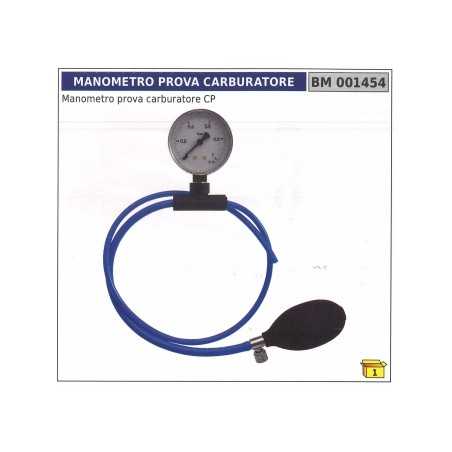 Carburettor test gauge 2-stroke CP for chainsaw, brushcutter, hedge trimmer | NewgardenParts.com