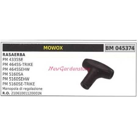 MOWOX adjustment knob lawn mower PM 4335SE 045374 | NewgardenParts.com
