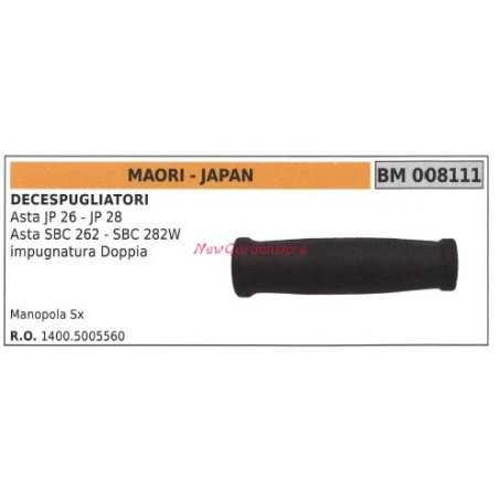 Poignée gauche bouton MAORI débroussailleuse 008111 | NewgardenParts.com