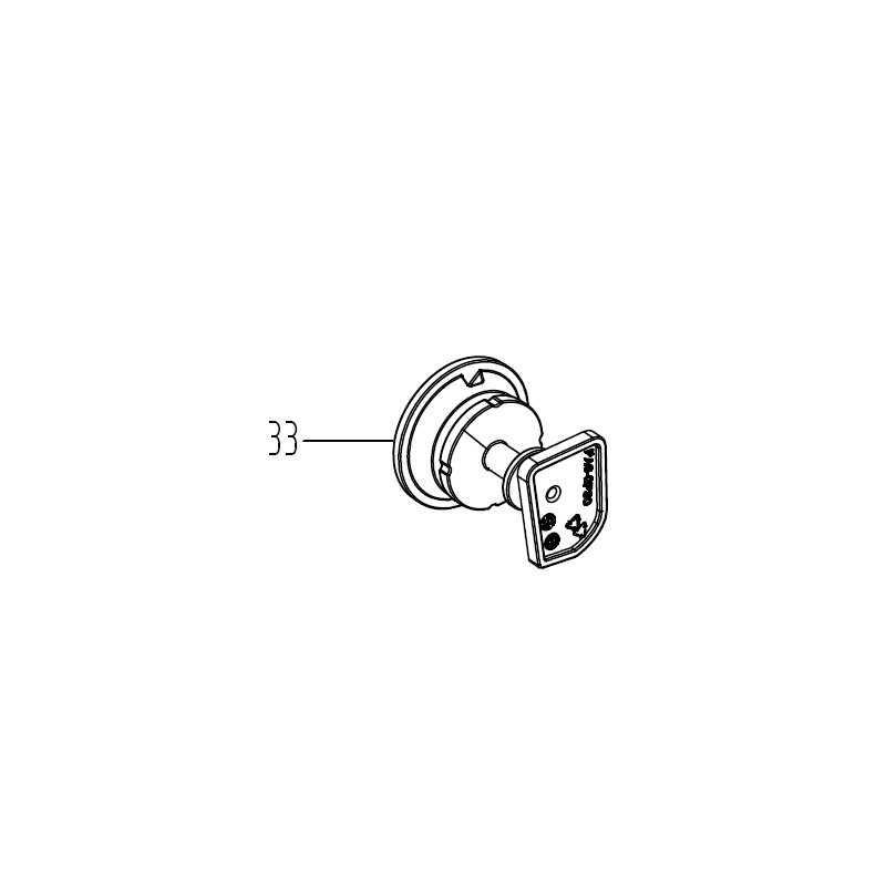 ORIGINAL WORX robot mower WR130E height adjustment knob
