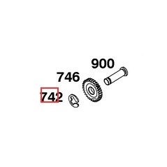 ORIGINAL BRIGGS & STRATTON Rasentraktor Mähwerk Ring 691080