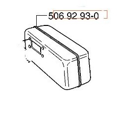 SCHALLDÄMPFER 506929302 ORIGINAL HUSQVARNA | NewgardenParts.com
