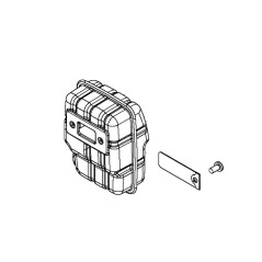 MARMITTA 585248604 ORIGINALE HUSQVARNA | NewgardenParts.com