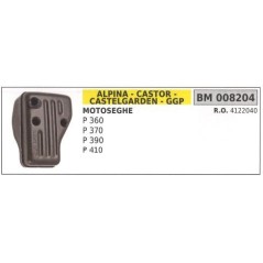 Marmitta ALPINA motosega P 360 370 390 410 008204 4122040 ORIGINALE | NewgardenParts.com