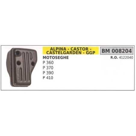 Marmitta ALPINA motosega P 360 370 390 410 008204 4122040 ORIGINALE | NewgardenParts.com