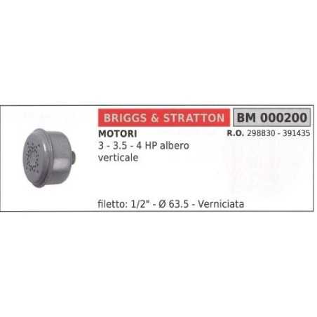 Silencieux B&S tondeuse 3 3,5 4 CV arbre vertical 000200 | NewgardenParts.com