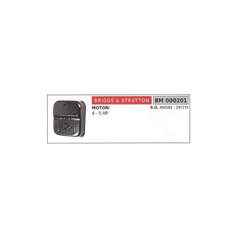 B&S Schalldämpfer für Rasenmäher 4 5 PS 000201