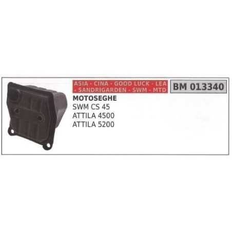 CINA silencieux SWM tronçonneuse CS 45 ATTILA 4500 5200 013340 | NewgardenParts.com