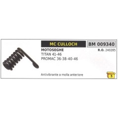 Muelle delantero MC CULLOCH motosierra TITAN 41 46 PROMAC 36 009340