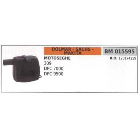 DOLMAR chainsaw muffler 309 DPC 7000 9500 015595 | NewgardenParts.com