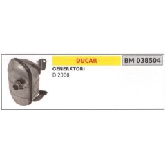 DUCAR generator D 2000i muffler 038504
