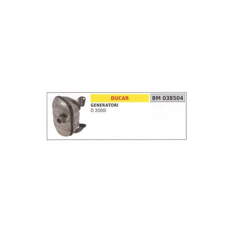 Silenciador DUCAR generador D 2000i 038504