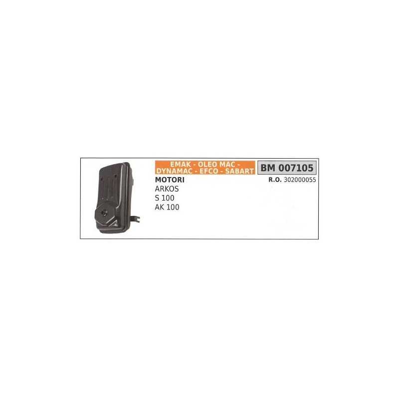Marmitta EMAK decespugliatore S 100 AK 100 007105