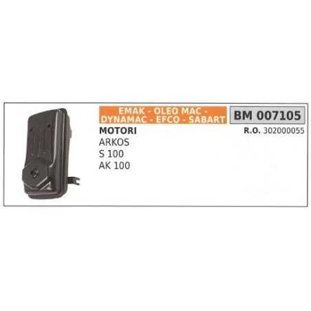 EMAK silencieux débroussailleuse S 100 AK 100 007105 | NewgardenParts.com