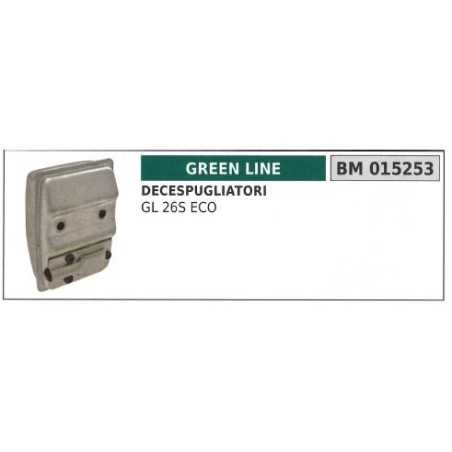 Silencieux GREEN LINE GL 26S ECO débroussailleuse 015253 | NewgardenParts.com