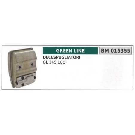 Silencieux GREEN LINE Débroussailleuse GREEN LINE GL 34S ECO 015355 | NewgardenParts.com