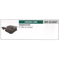 GREEN LINE muffler generator LT 950 2-stroke 014587 | NewgardenParts.com